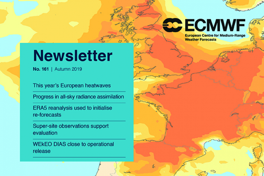 ECMWF Newsletter 161 cover
