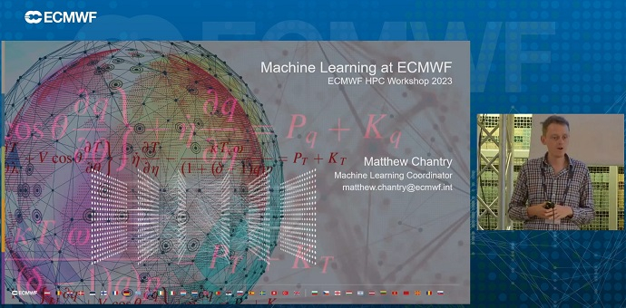 Mat Chantry presentation at the HPC workshop in October 2023