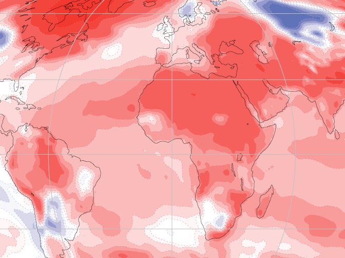 CERA-20C temperature anomalies 2010