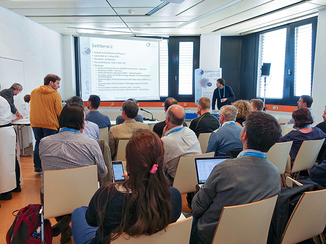EarthServer session at the EGU General Assembly 2016
