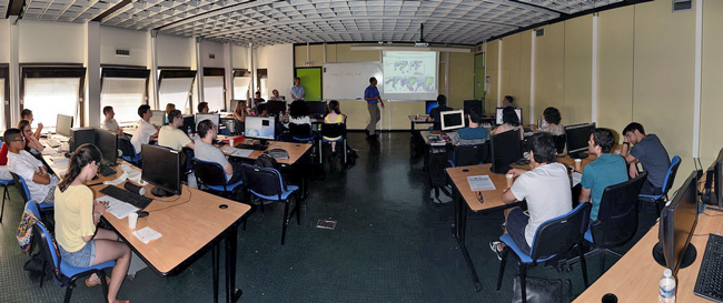 OpenIFS 2016 workshop classroom