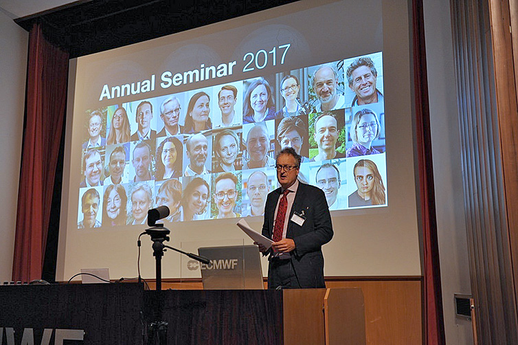 Roberto Buizza at the Annual Seminar 2017