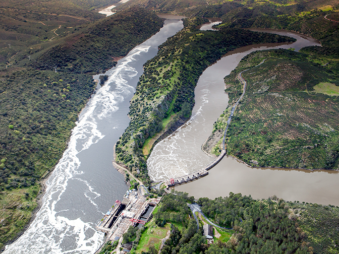 Photo of Dam in Monfragüe National Park, Spain