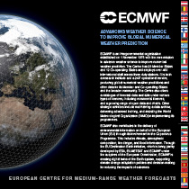 ECMWF Corporate brochure cover