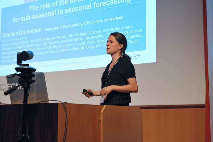 Daniela Domeisen at the Annual Seminar 2019