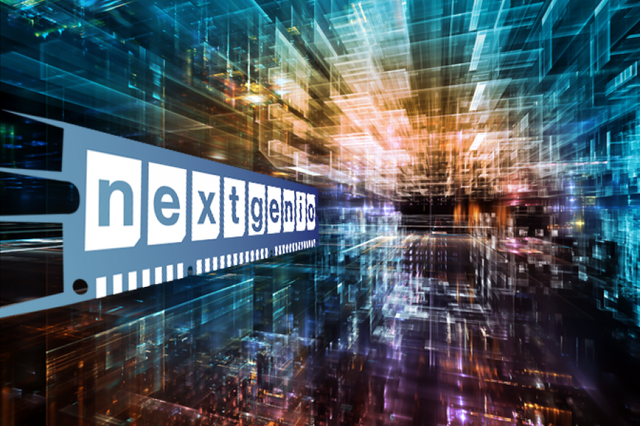Computing data image with NEXTGenIO logo