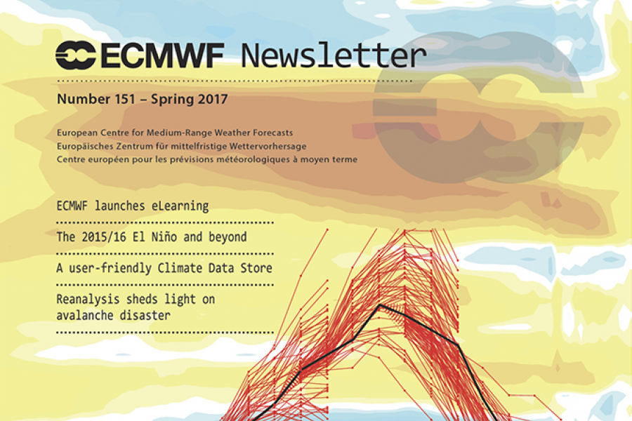 Cover of ECMWF Newsletter No. 151