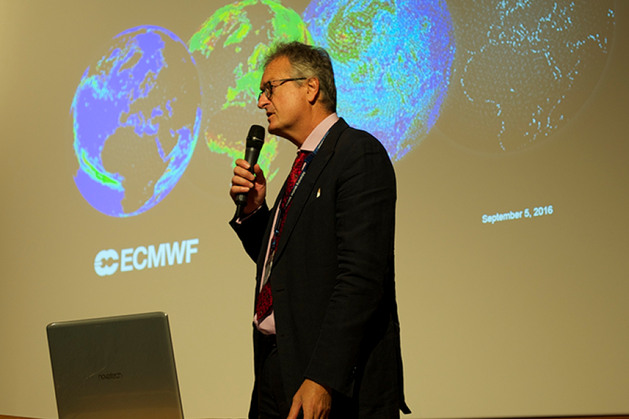 Roberto Buizza at ECMWF's Annual Seminar 2016